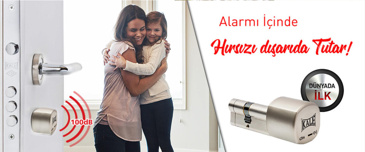 Kale Alarmlı Kilit